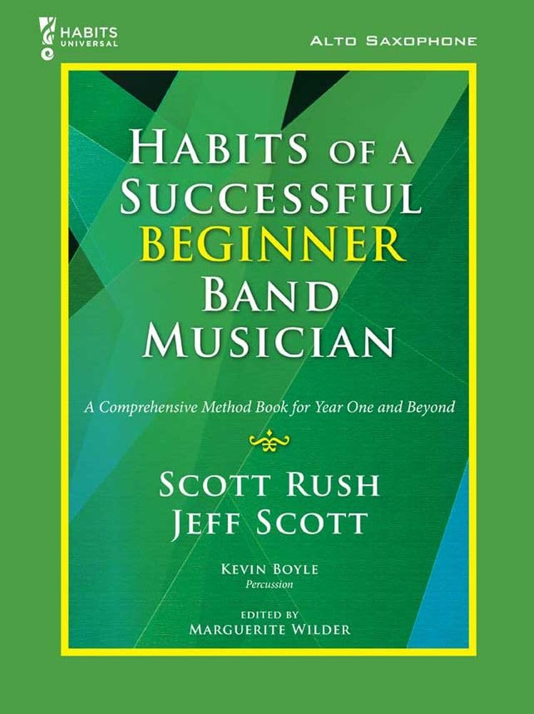 Habits of a Successful Beginner Band Musician — Alto Saxophone product image